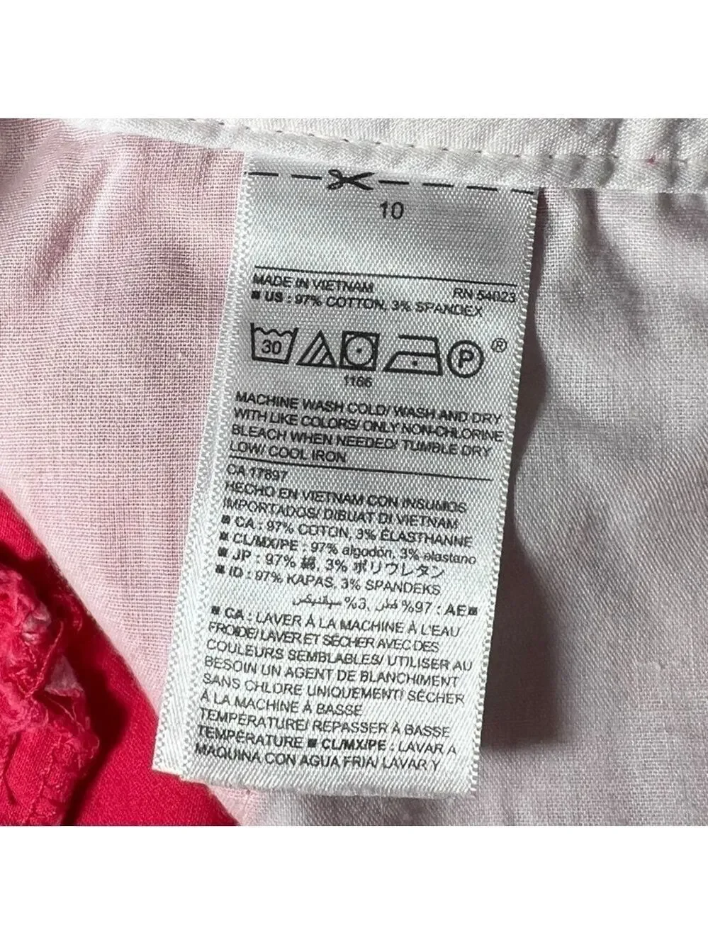 Old Navy Women’s Chinos Dark Pink Size 10